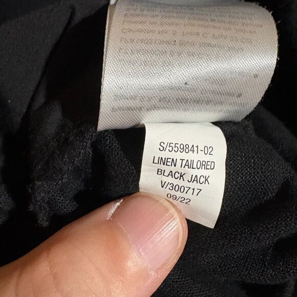 Old Navy Extra High-Waisted Taylor Wide-Leg Trouser Pants Linen Blend XXL - Picture 6 of 6